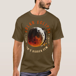 T-shirt Soleil Solaire Éclipse Soleil Jeu caché