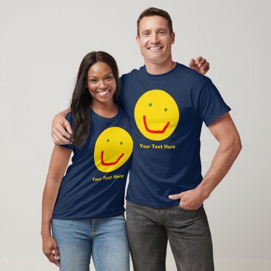 T-shirt Soleil souriant, visage joyeux (Unisexe)