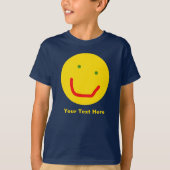 T-shirt Soleil souriant, visage joyeux (Devant)