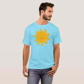 T-shirt Soleil Sourire Mignon (Devant entier)