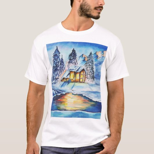 T-shirt soleil submersif (Devant)