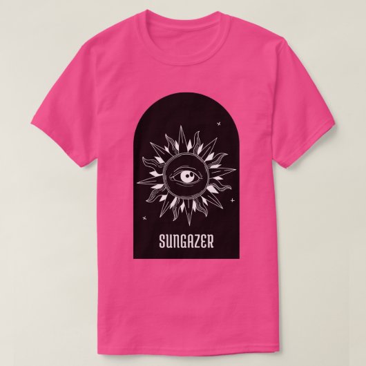 T-shirt Soleil Sungazer avec oeil (Design devant)