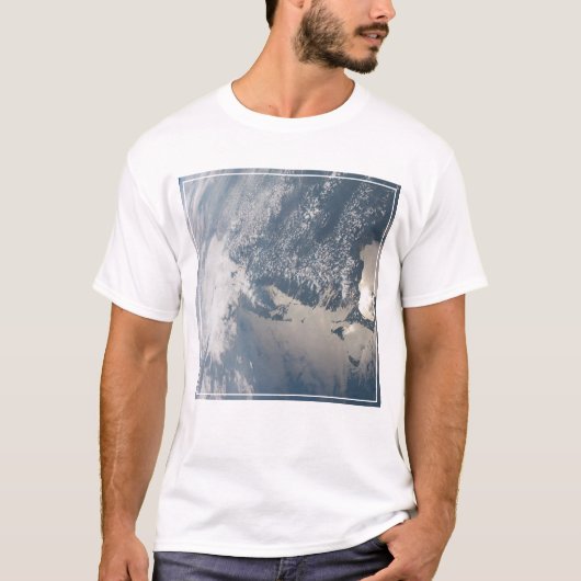 T-shirt Soleil Sur Les Eaux De La Terre. (Devant)
