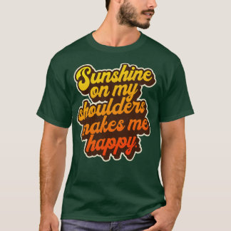 T-shirt Soleil Sur Mes Épaules