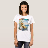 T-shirt Soleil sur mon esprit (Devant entier)