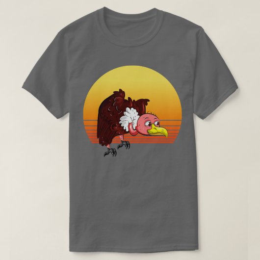 T-shirt Soleil vautour (Design devant)