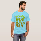 T-shirt Soleils Cool Guns Out (Devant entier)