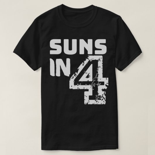 T-shirt Soleils Viraux En Quatre Basket-Ball (Design devant)