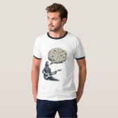 T-shirt Solfeggio explosif guitariste (Devant entier)