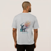 T-shirt Solfeggio explosif guitariste (Dos entier)