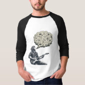 T-shirt Solfeggio explosif guitariste (Devant)