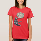 T-shirt Solfeggio explosif guitariste (Devant)
