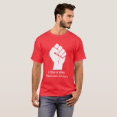 T-shirt Solidarité avec les syndicats du Wisconsin (Devant entier)
