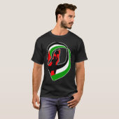 T-shirt solidarité de la Palestine (Devant entier)