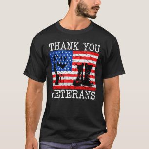 T-shirt Solidarité des vétérans du Merci