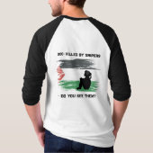 T-shirt Solidarité et résilience palestinienne (Dos)