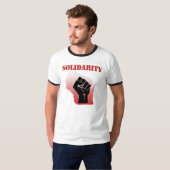 T-shirt Solidarité le Wisconsin (Devant entier)