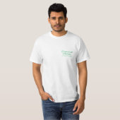 T-shirt Solidarité pour l'Humanité : je suis avec la Pales (Devant entier)