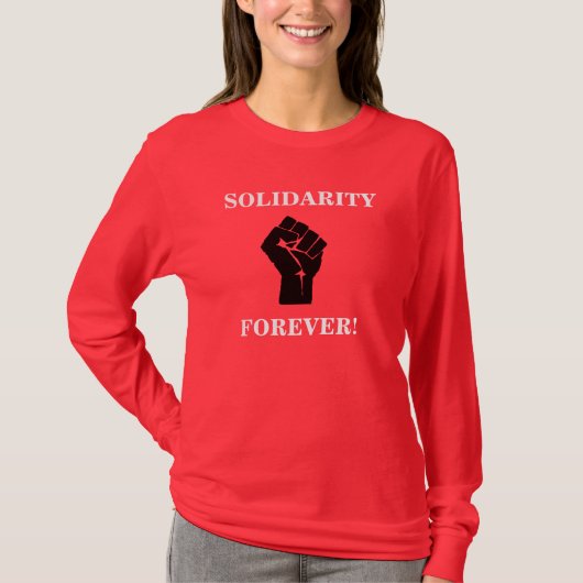 T-shirt Solidarité pour toujours (Devant)