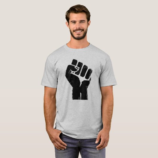 T-shirt Solidarité raciale (Devant entier)
