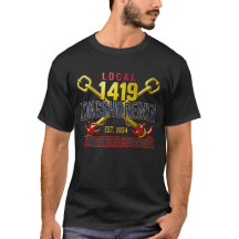 T-Shirt Solidarité Vintage Dockers Local 1419