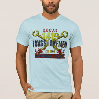 T-Shirt Solidarité Vintage Local 1419 des Dockers