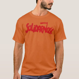 T-shirt Solidarnosc 80s Union commerciale polonaise
