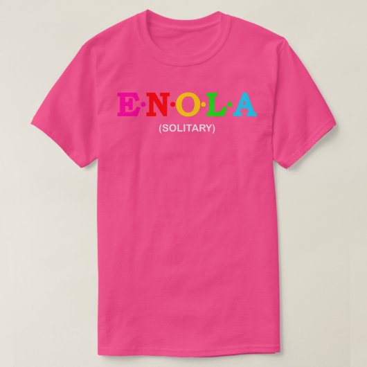 T-shirt Solitaire d'Enola (Design devant)