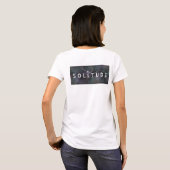 T-shirt SOLITUDE | Melancholy x Typographie (Dos entier)