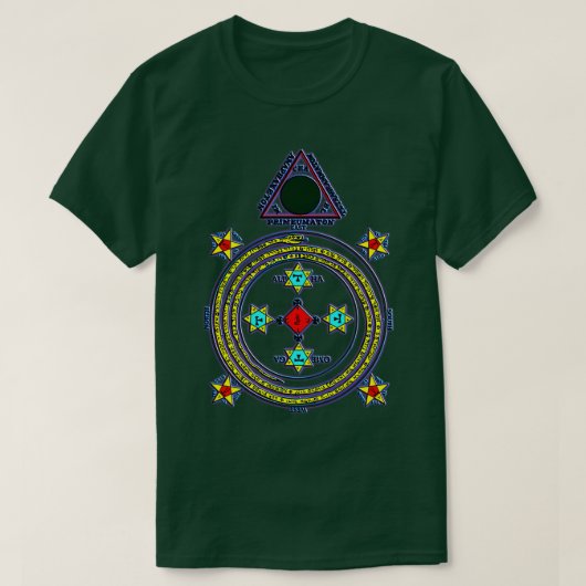 T-shirt Solomon Circle Goetia (Design devant)