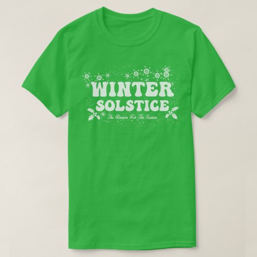 T-shirt Solstice d'hiver (Design devant)