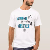 T-shirt Solstice d'hiver Bénédiction Festive (Devant)