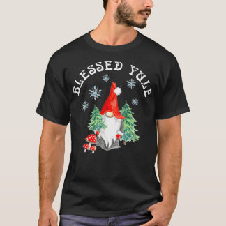 T-shirt Solstice d'hiver Béni Yule Pagan Gnome M