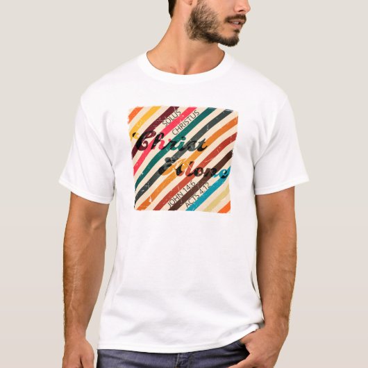 T-shirt Solus Christus (Devant)