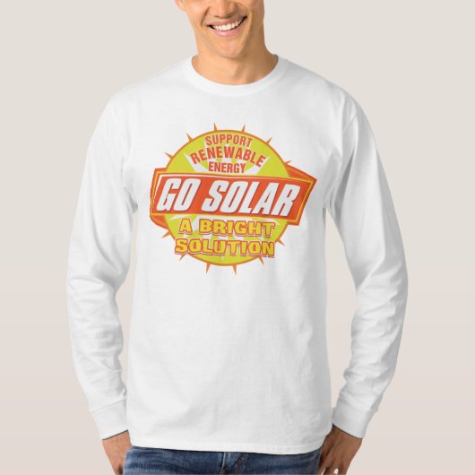 T-shirt Solution à énergie solaire (Devant)