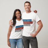 T-shirt Solution bipartite d'acte d'innovation d'énergie (Unisexe)
