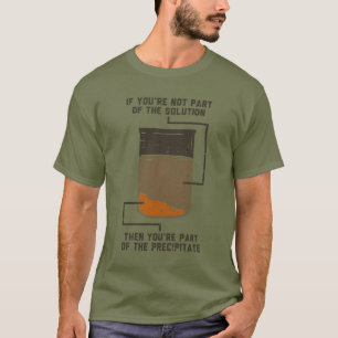 T-shirt Solution de chimie amusante