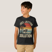 T-shirt Solution de rejet d'arbre drôle de Disc Golf _2 (Devant entier)