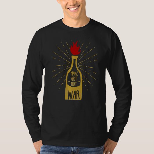 T-shirt Solution Molotov Activisme de Graffiti 1 (Devant)