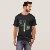 T-shirt Solution Ou Précipiter Funny Chimiste (Devant entier)
