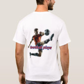 t-shirt sombre basique confort décontracté et libr (Dos)