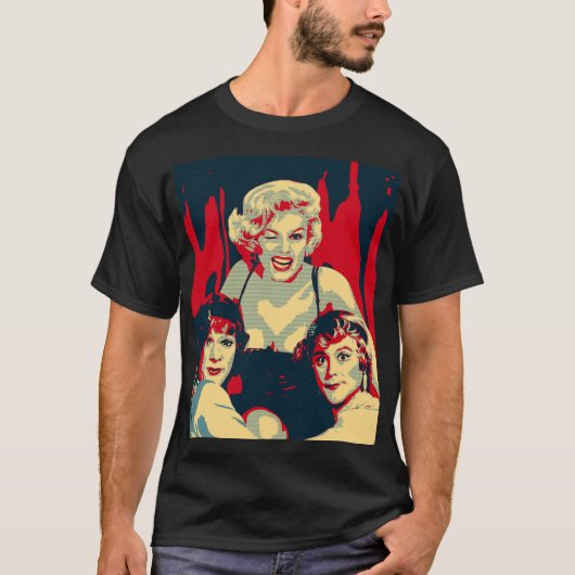 T-shirt Some Like It Hot Pop Art  (Devant)