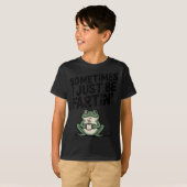 T-shirt Sometimes I Just Be Farting Funny Meme Silly Frog  (Devant entier)