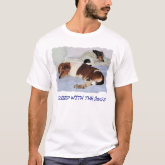 T-SHIRT SOMMEIL AVEC LES CHIENS