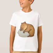 T-shirt sommeil Capybara Sleepybara (Devant)