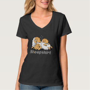 T-shirt Sommeil Pj Pajamas Mouton Nightgown Nuit
