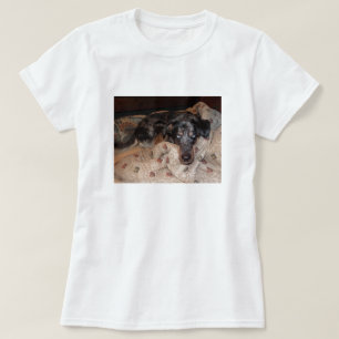 T-shirt Sommeiller de chien de léopard de Catahoula