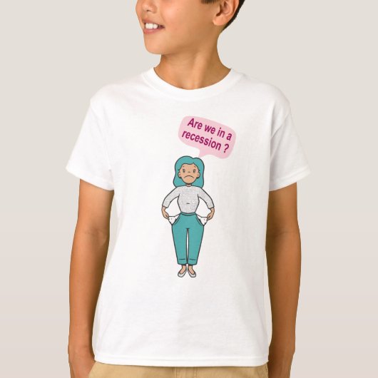 T-shirt Sommes-nous en récession ? (Devant)