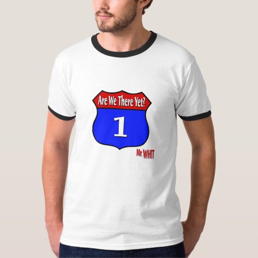 T-shirt Sommes-nous là encore ? Hommes CD (Devant)