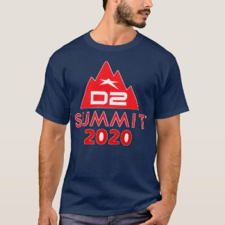 T-shirt sommet de la D2 2020